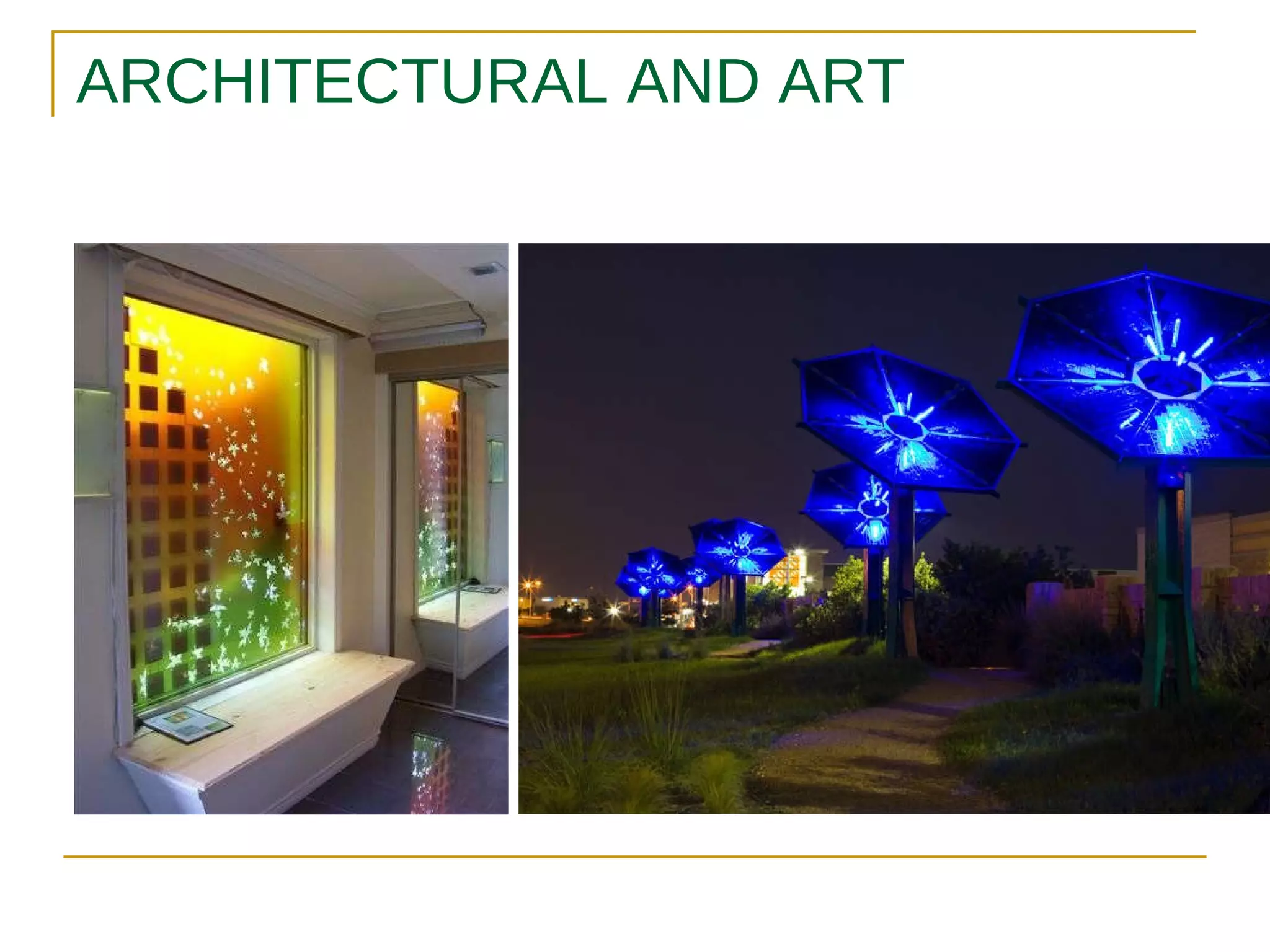 ARCHITECTURAL AND ART