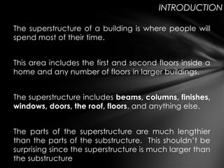 Comprehensive Overview of Building Superstructure Components and Their ...