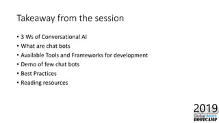 Building intelligentchatbots | PPT