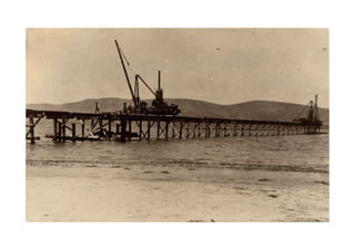 Knysna: Building the railway bridges 1927-8