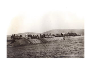 Knysna: Building the railway bridges 1927-8
