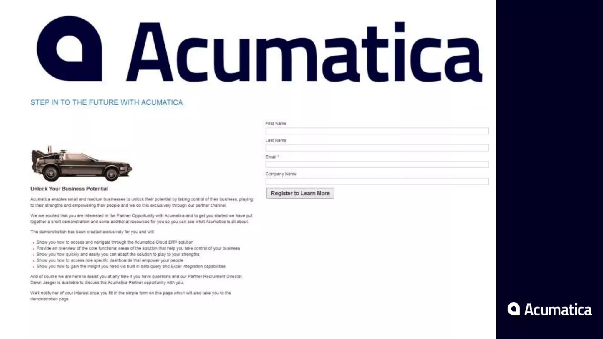 Landing Page Examples
 