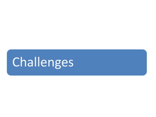 Challenges
 