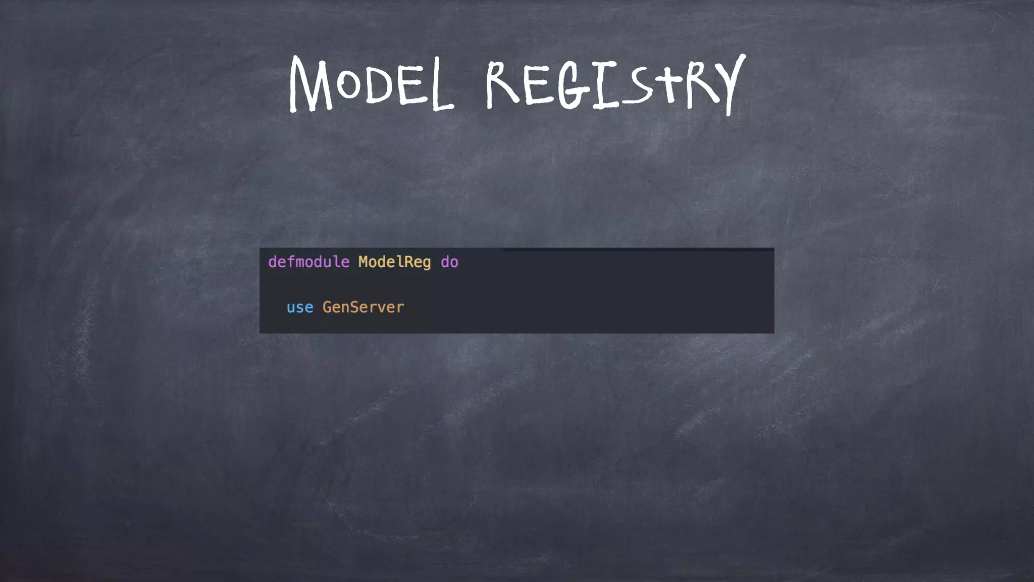 Model Registry
 