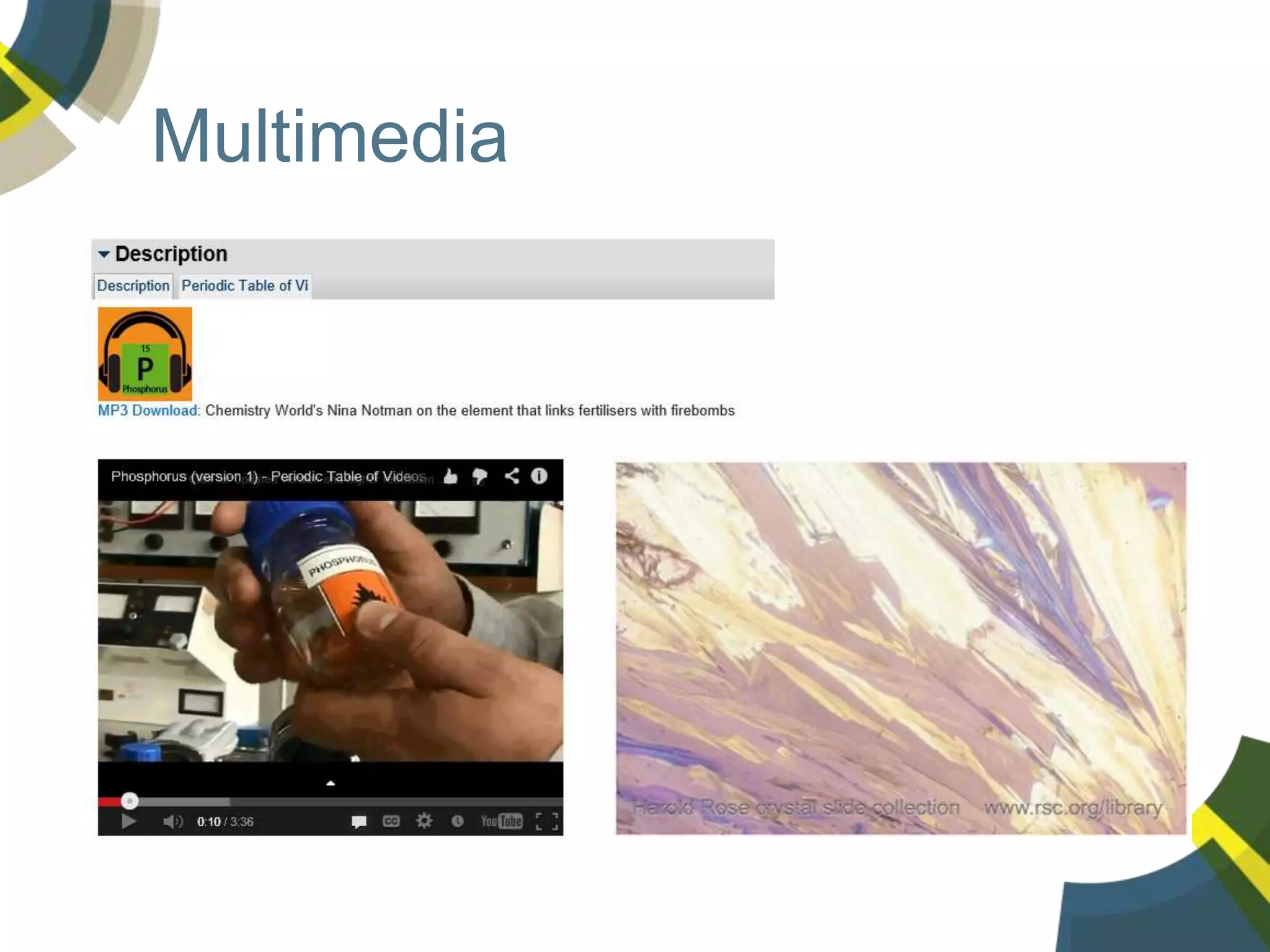 Multimedia
 
