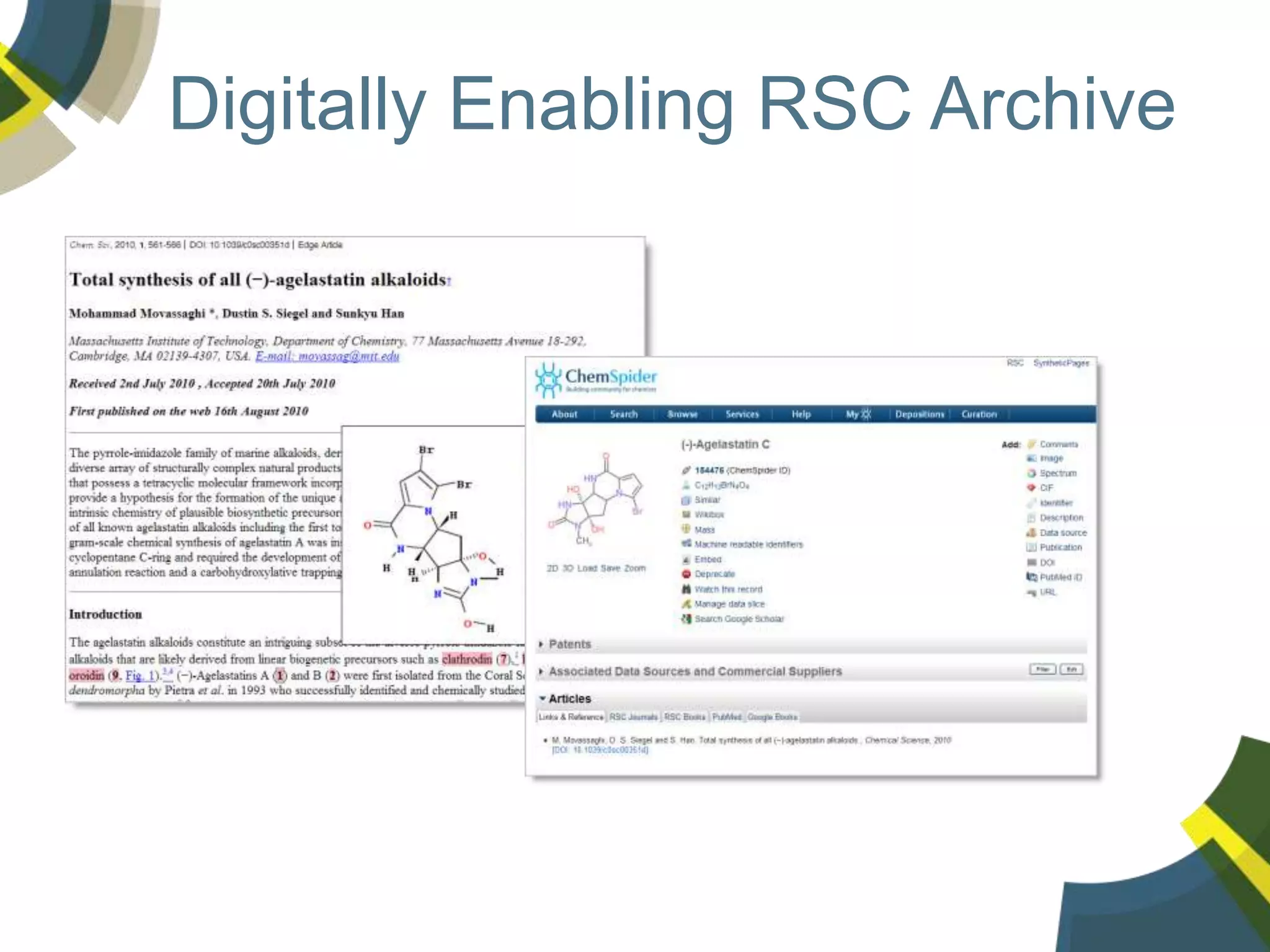 Digitally Enabling RSC Archive
 