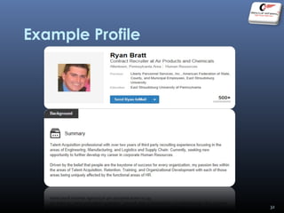 Example Profile
32
 