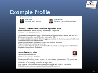Example Profile
34
 