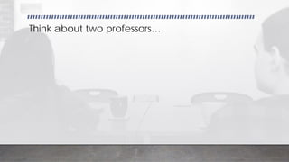 InfoBusinessUniversity.com/email
Think about two professors…
 