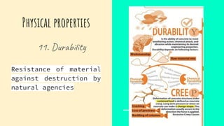 basic property of Building Material and it's explanation | PDF