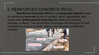 Fibres In Rcc BUILDING Material (Concrete) slides.pptx