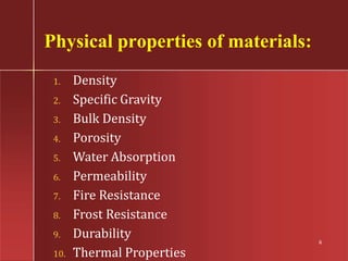 Building materials | PPTX
