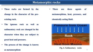 Metamorphic Characters Construction and Building material course | PDF