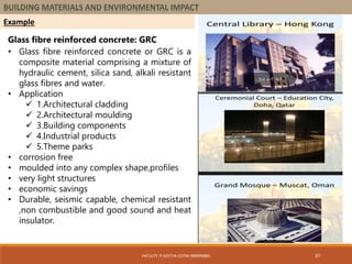Building materials and environmental impact | PDF