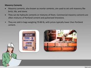 BUILDING MATERIALS CONSTRUCTION SPECIFICATION MATERIALS.pptx