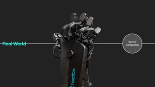 Spatial
Computing
Real World
 