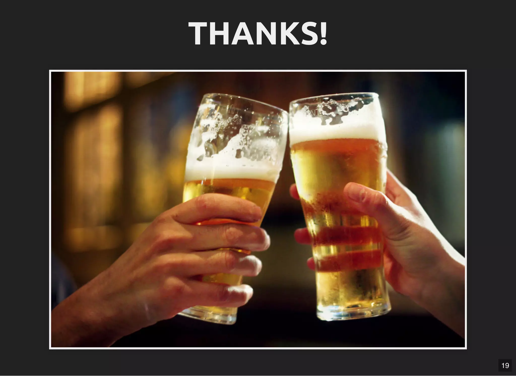 THANKS!THANKS! 19 