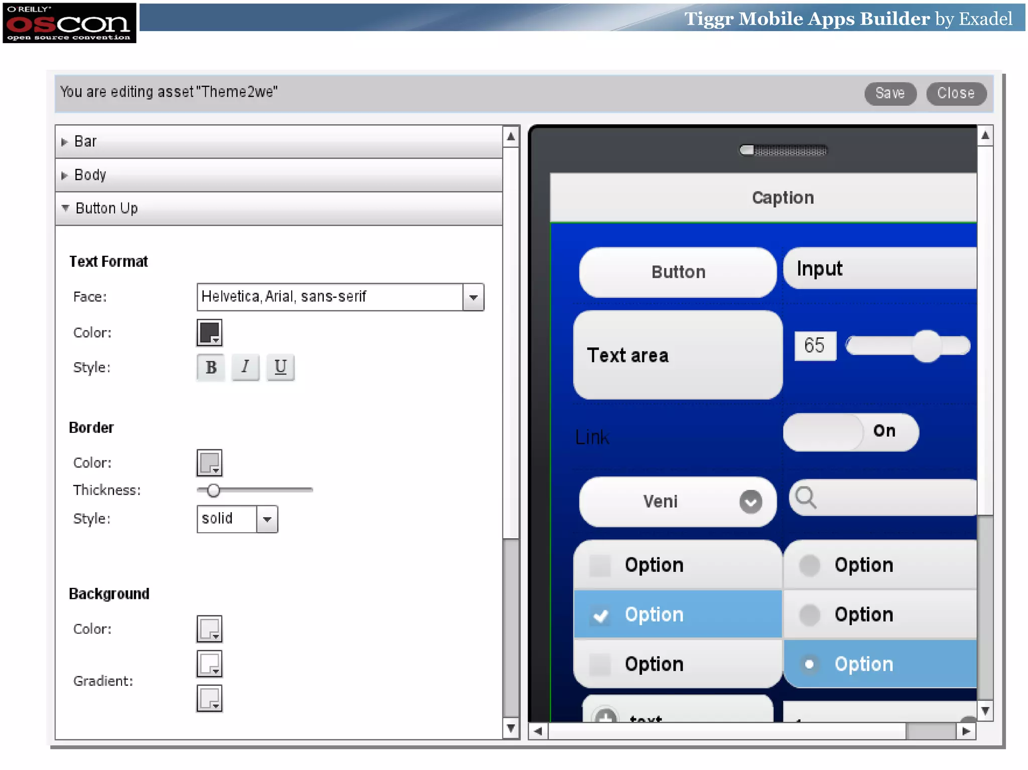 Tiggr Mobile Apps Builder by Exadel 