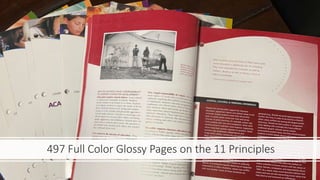 497 Full Color Glossy Pages on the 11 Principles
 