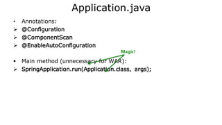 What is REST?
• “Representational state transfer (REST) is an abstraction of the ar
chitecture of the World Wide Web; more precisely, REST is an arch
itectural style consisting of a coordinated set of architectural const
raints applied to components, connectors, and data elements, wit
hin a distributed hypermedia system.”
• http://en.wikipedia.org/wiki/REST
 
