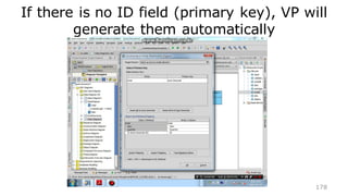 Importing Existing Model
164
• File  Visual Paradigm EE Import  UML Model
• Choose the existing .vpp file
 