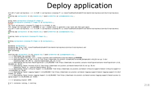 Overview
204
Requirement of Cloud
Service Deployment
Cloud Deployment
using IaaS
Cloud Deployment
using PaaS
 