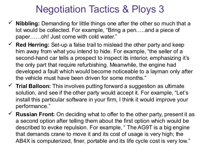 negotiation skills and strategies pdf