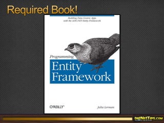 ResourcesADO.NET Team Bloghttp://blogs.msdn.com/adonet/default.aspxEF Design Blogblogs.msdn.com/efdesignVisual Studio Data Bloghttp://blogs.msdn.com/vsdata/dnrTV!http://shrinkster.com/1734http://shrinkster.com/1735