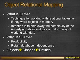 Storage Schema Abstraction