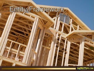  Object Relational MappingWhat is ORM?Technique for working with relational tables as if they were objects in memoryIntention is to hide away the complexity of the underlying tables and give a uniform way of working with data