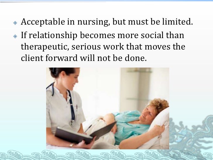 Building nurse client relationship