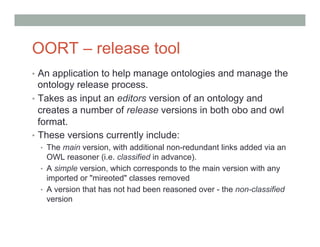Building OBO Foundry ontology using semantic web tools | PDF