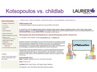 Kotsopoulos vs. childlab

 