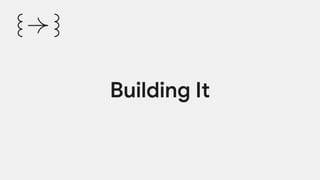 Building It
 