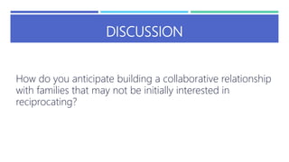 Building Partnership with Families and Community Groups | PPTX