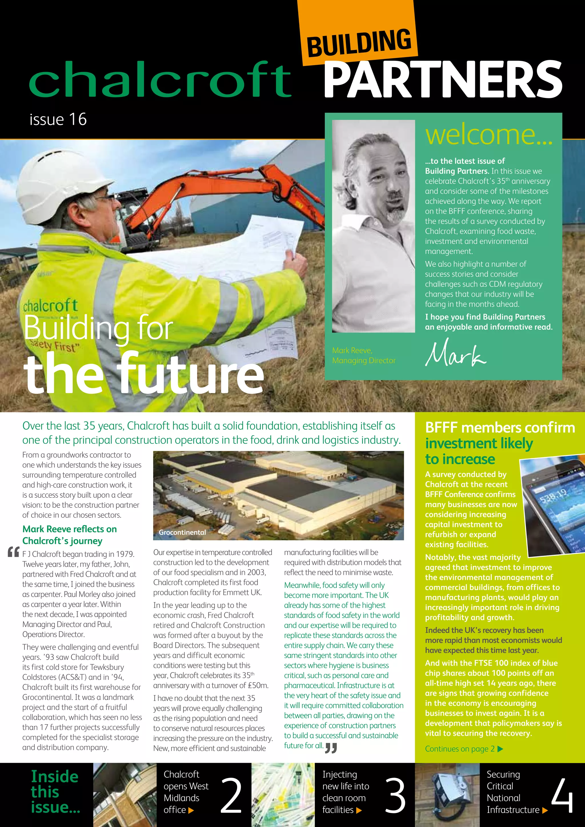 Chalcroft Construction Building Partners issue 16 | PDF
