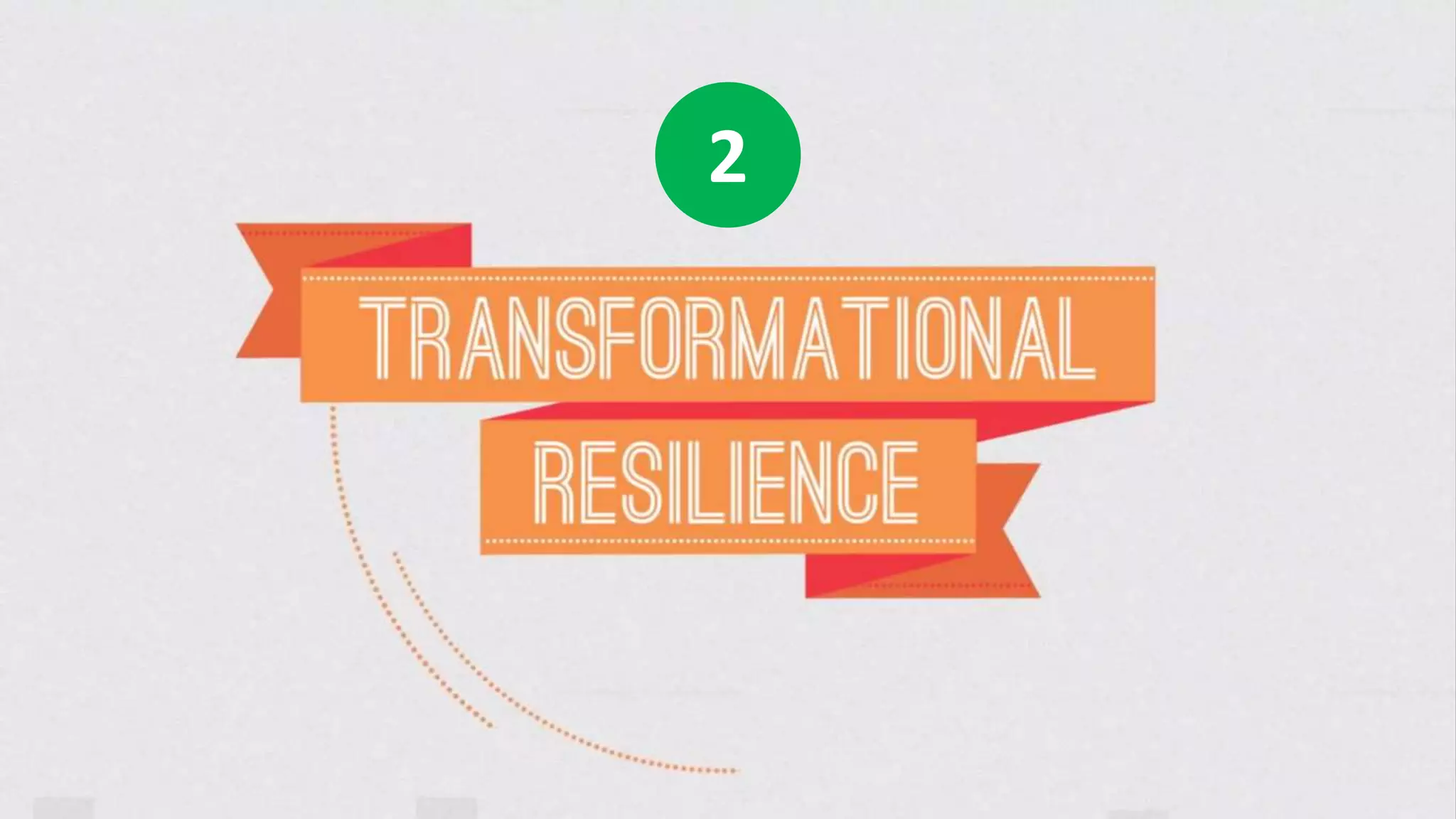 Transformational Resilience & Coping Strategies