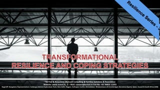 Transformational Resilience & Coping Strategies