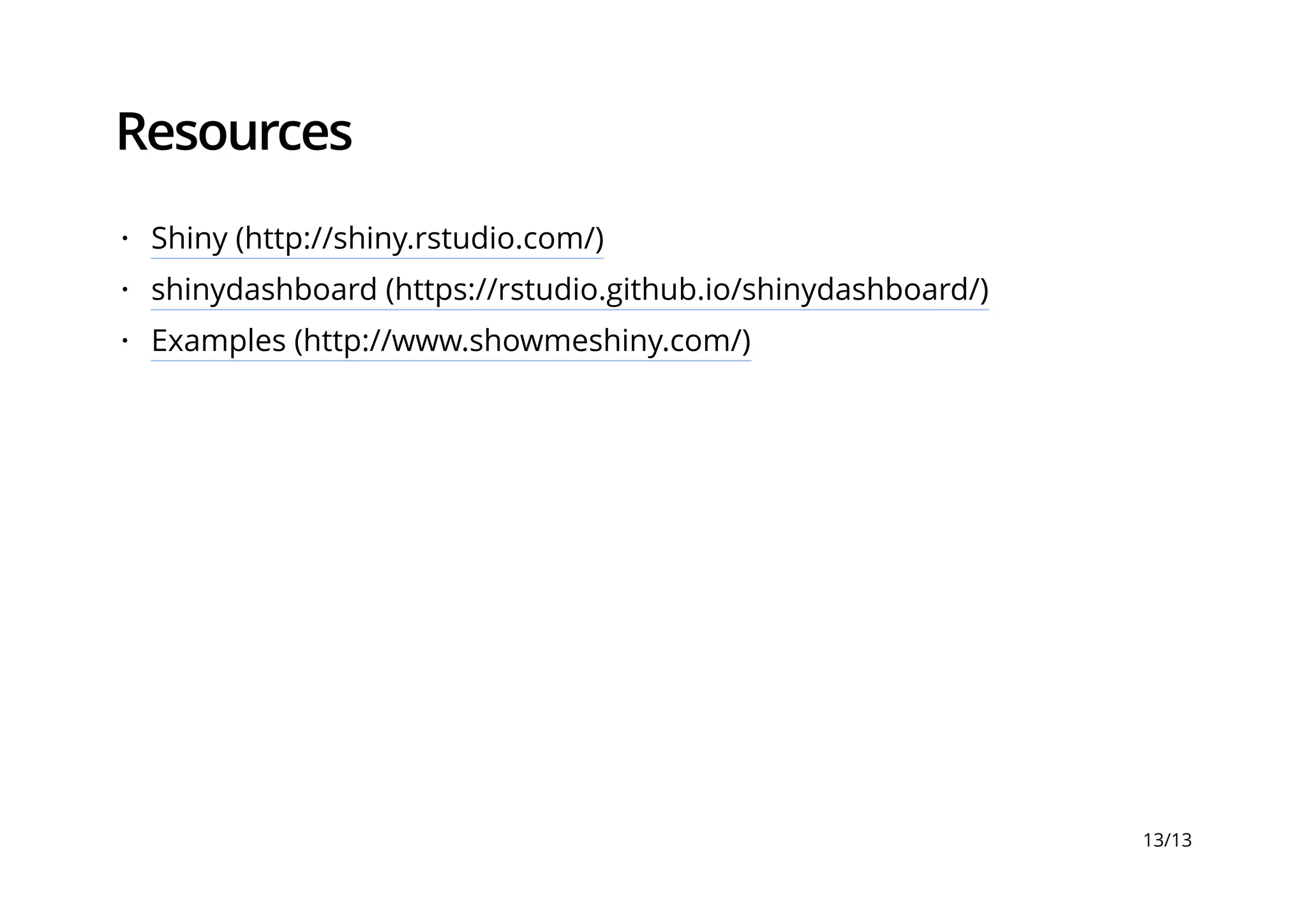 Building powerful dashboards with r shiny | PDF