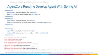 Building production-ready AI Agents with Spring AI and Amazon Bedrock ...
