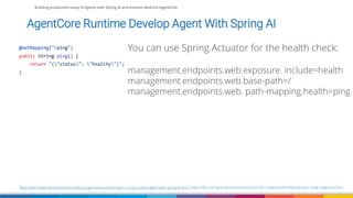 Building production-ready AI Agents with Spring AI and Amazon Bedrock ...