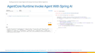 Building production-ready AI Agents with Spring AI and Amazon Bedrock ...