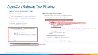 Building production-ready AI Agents with Spring AI and Amazon Bedrock ...