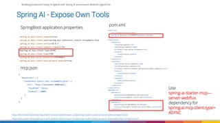 Building production-ready AI Agents with Spring AI and Amazon Bedrock ...
