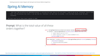 Building production-ready AI Agents with Spring AI and Amazon Bedrock ...