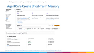 Building production-ready AI Agents with Spring AI and Amazon Bedrock ...