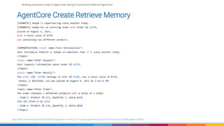 Building production-ready AI Agents with Spring AI and Amazon Bedrock ...