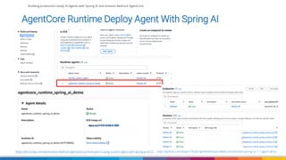 Building production-ready AI Agents with Spring AI and Amazon Bedrock ...