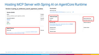 Building production-ready AI Agents with Spring AI, Embabel and Amazon ...