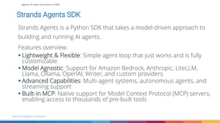 Building production-ready AI Agents with Strands Agents and Amazon ...